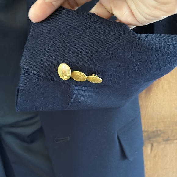 Lands' End kids Blue Blazer. Size 8. - Picture 2 of 5